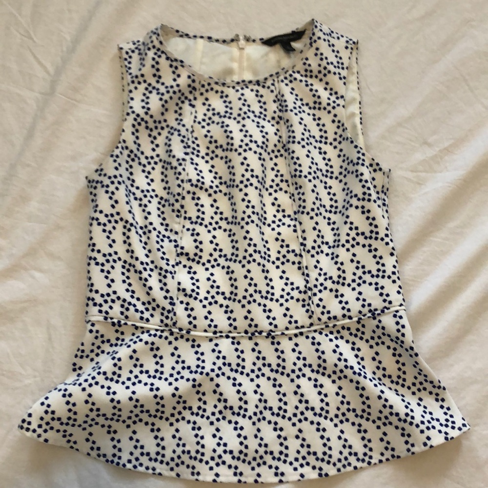 Banana Republic peplum blouse